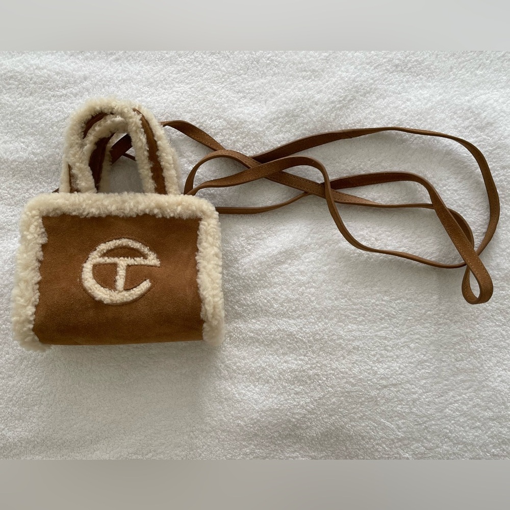 TELFAR X UGG Small Shearling Shopper Tote